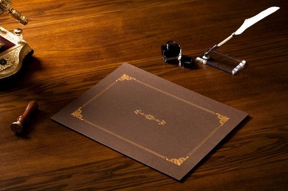 Pergamentpapier-Ordner für das Halten gestützte bescheinigt Soem-/ODM-Dienstleistungen